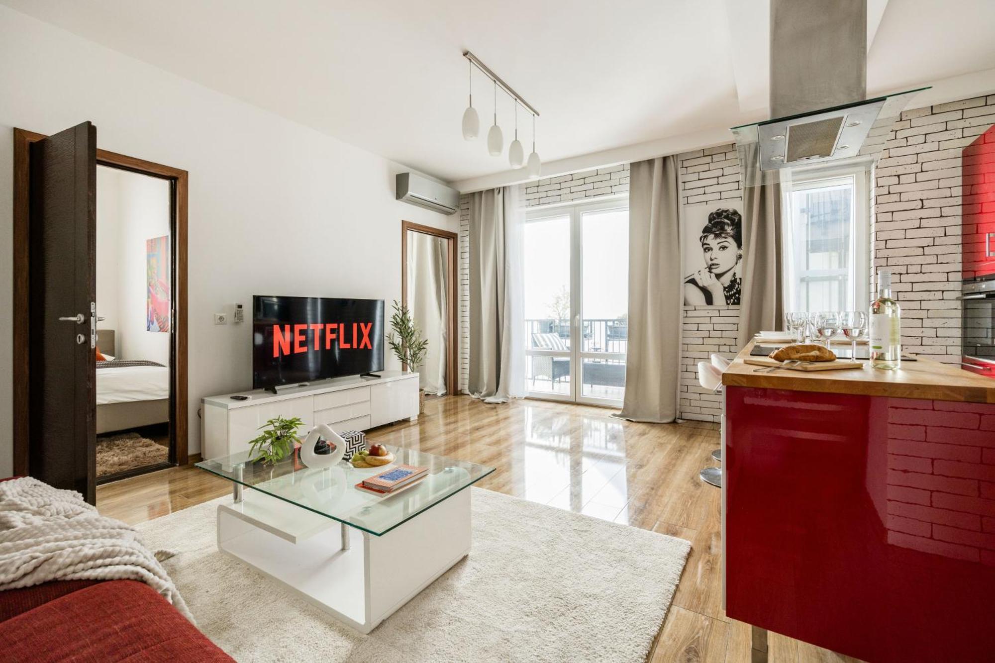 Lejlighed Relaxing Spacious Balcony Super Central Near Opera Budapest